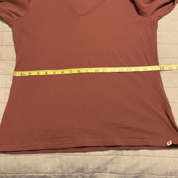 Pact V-Neck Women’s Long Sleeve Organic Cotton Top Size Medium - Picture 7 of 8